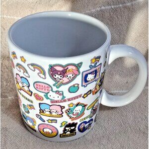 Sanrio Hello Kitty And Friends Ceramic Sticker Mug 20oz